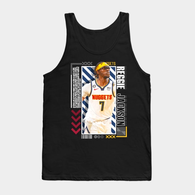 Reggie Jackson Paper Poster Version 10 Tank Top by art.Hamdan